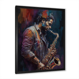 Saxophone Player On Stage III