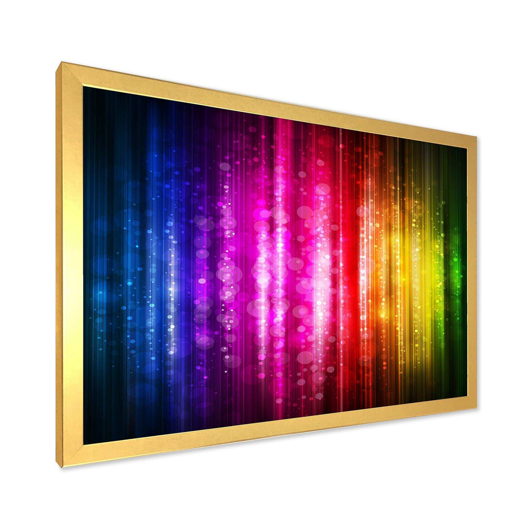 Glowing Background - Modern Canvas Wall Art