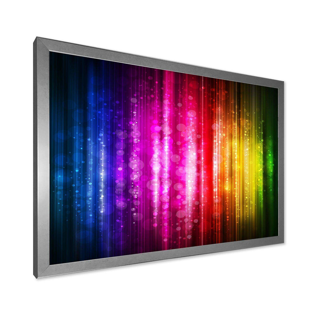 Glowing Background - Modern Canvas Wall Art