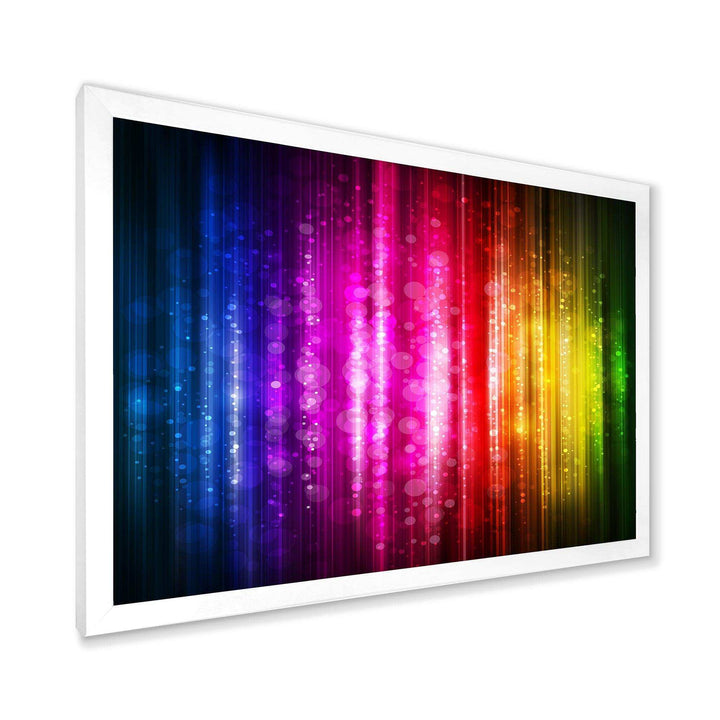 Glowing Background - Modern Canvas Wall Art