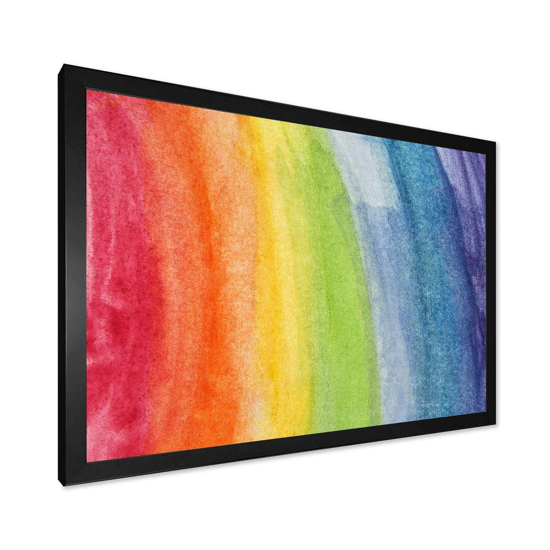 Flowing Rainbow Colors - Modern Wall Art Prints