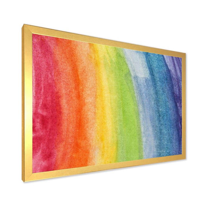 Flowing Rainbow Colors - Modern Wall Art Prints