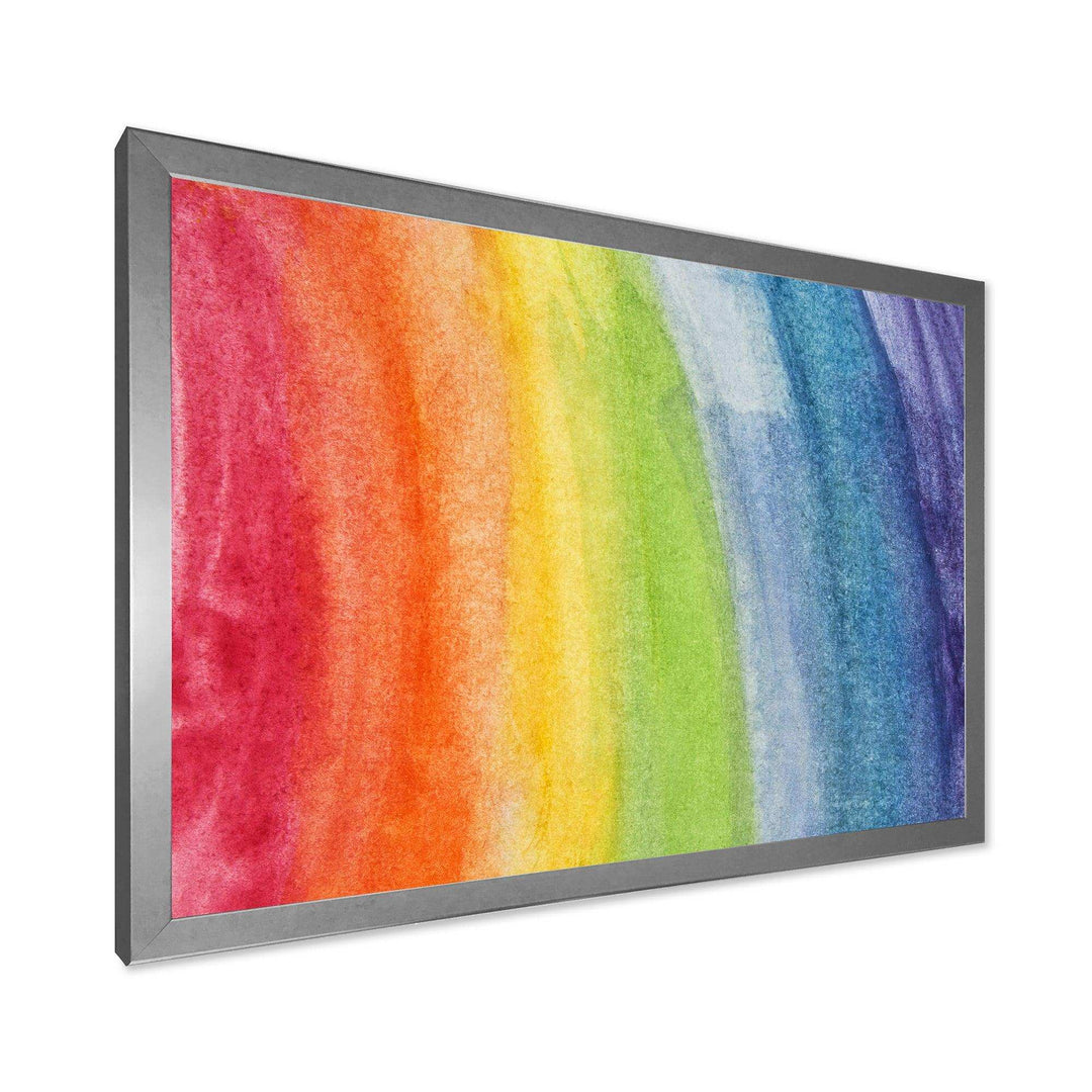 Flowing Rainbow Colors - Modern Wall Art Prints