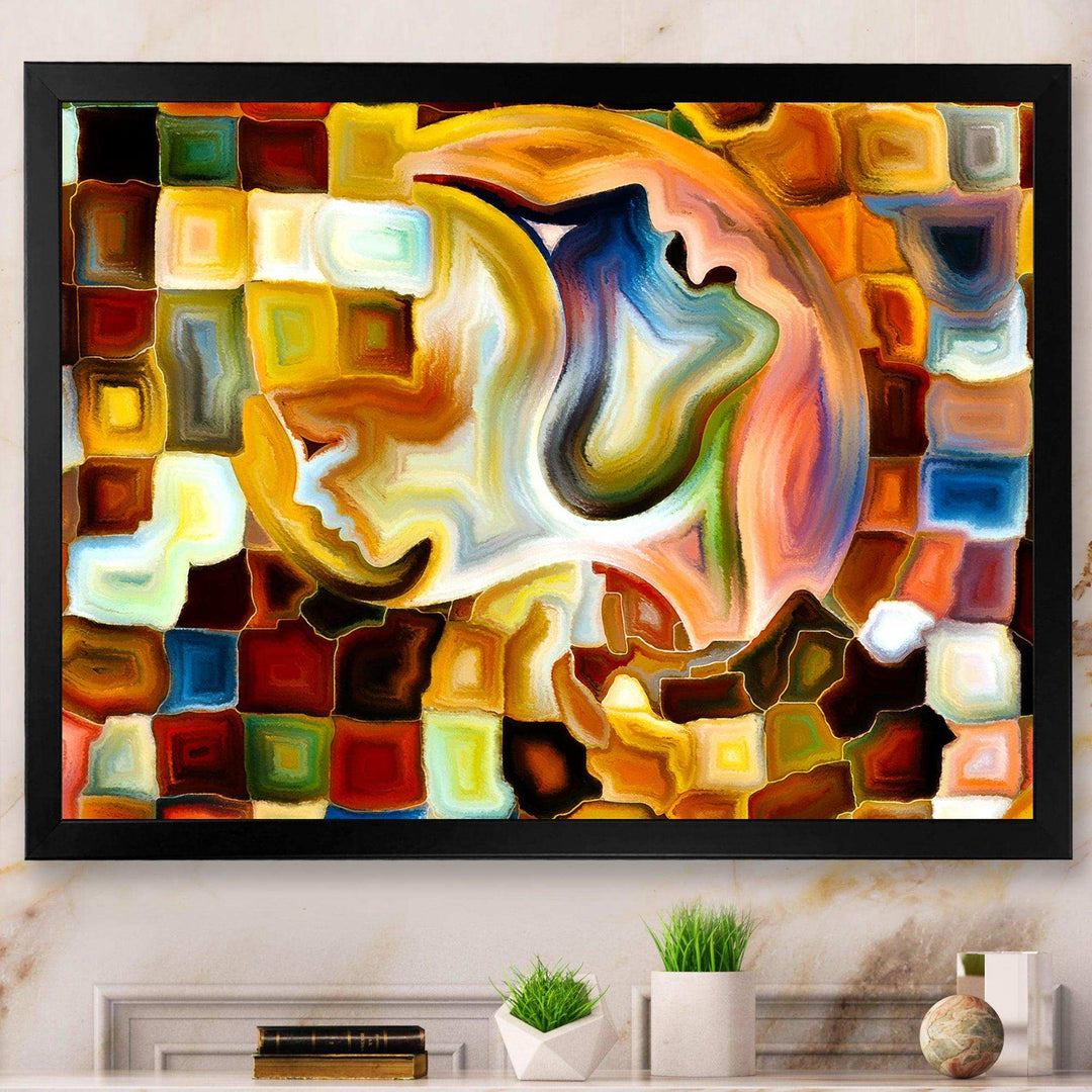 Way of Inner Paint - Modern Bedroom Wall Art