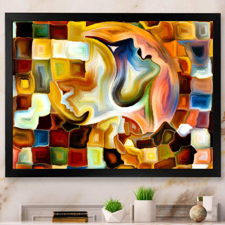 Way of Inner Paint - Modern Bedroom Wall Art