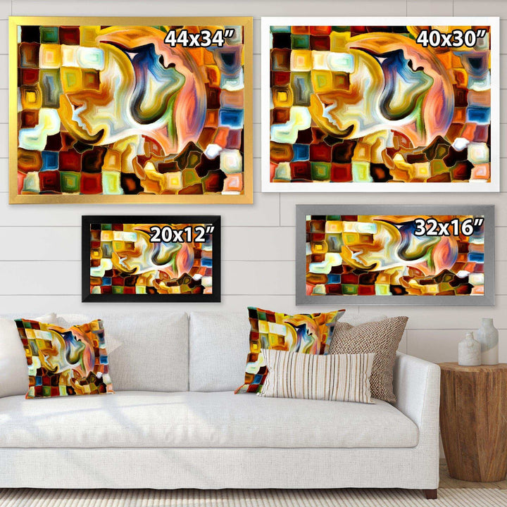 Way of Inner Paint - Modern Bedroom Wall Art
