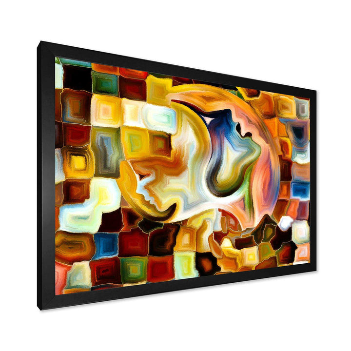 Way of Inner Paint - Modern Bedroom Wall Art
