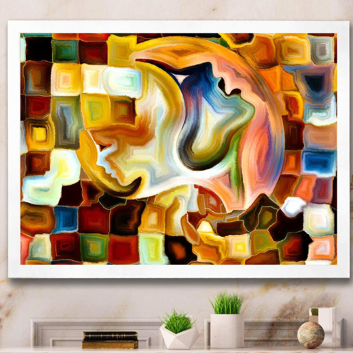 Way of Inner Paint - Modern Bedroom Wall Art