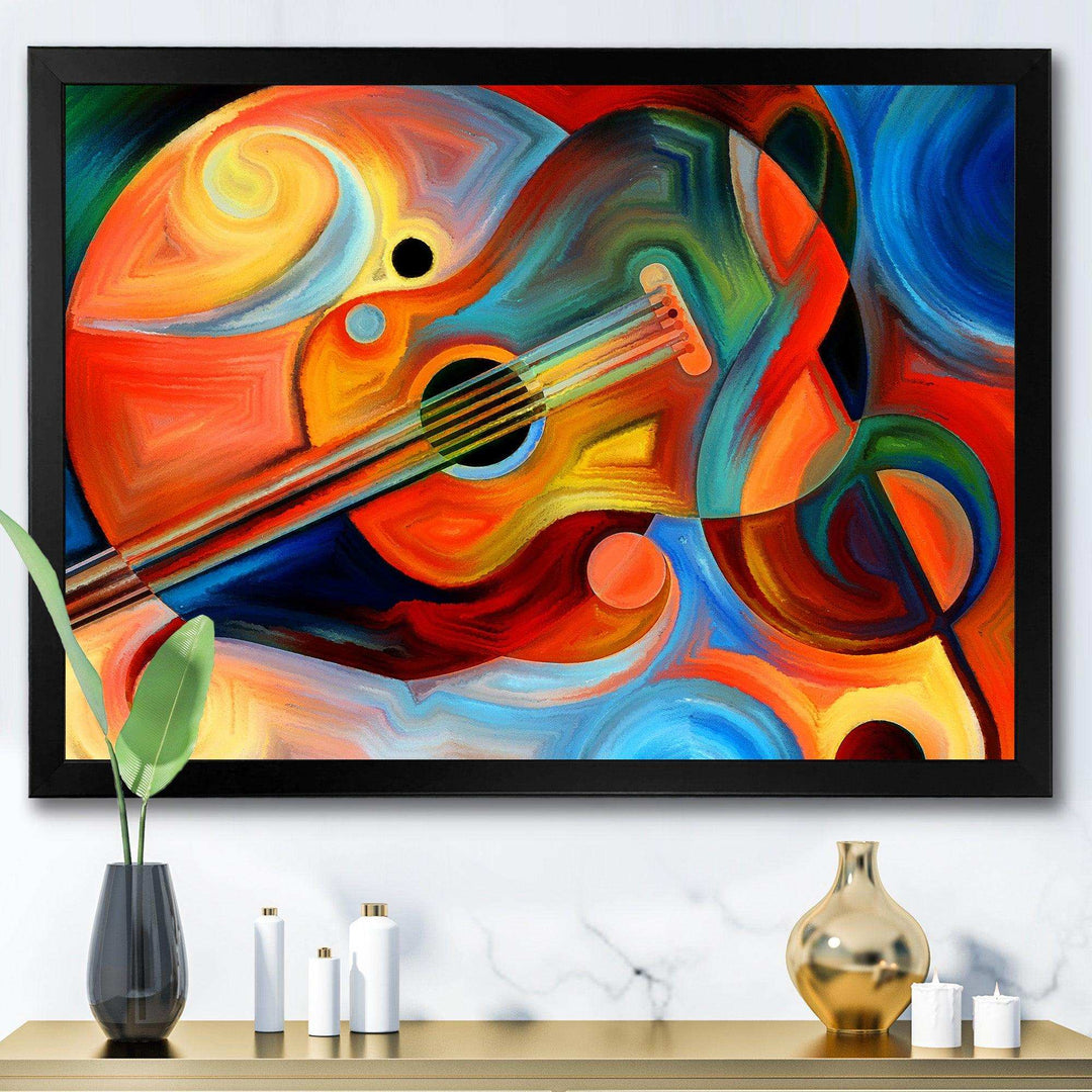 Music and Rhythm - Modern Living Room Wall Decor