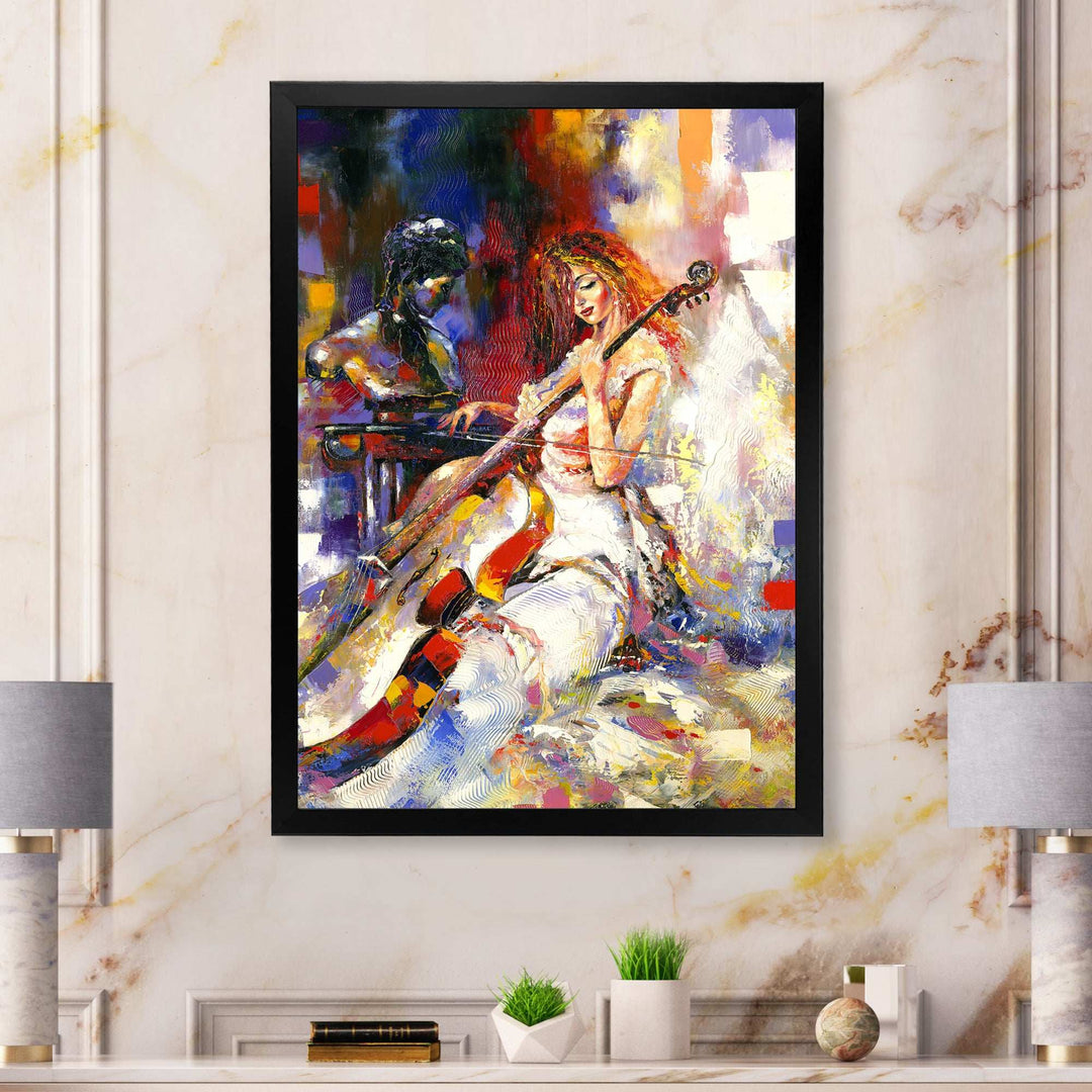 The Guitarists - Modern Living Room Wall Decor