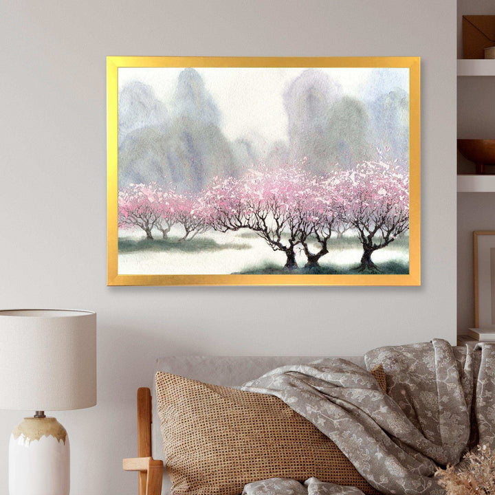 Flowering Trees at Spring