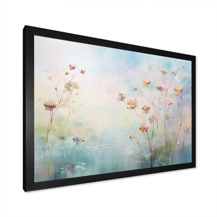 Blue Enchanted Gardens II - Modern Canvas Wall Art