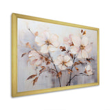 Beige Minimalist Blossoms I