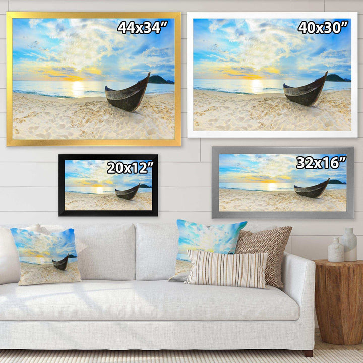 Calm Beach Panorama