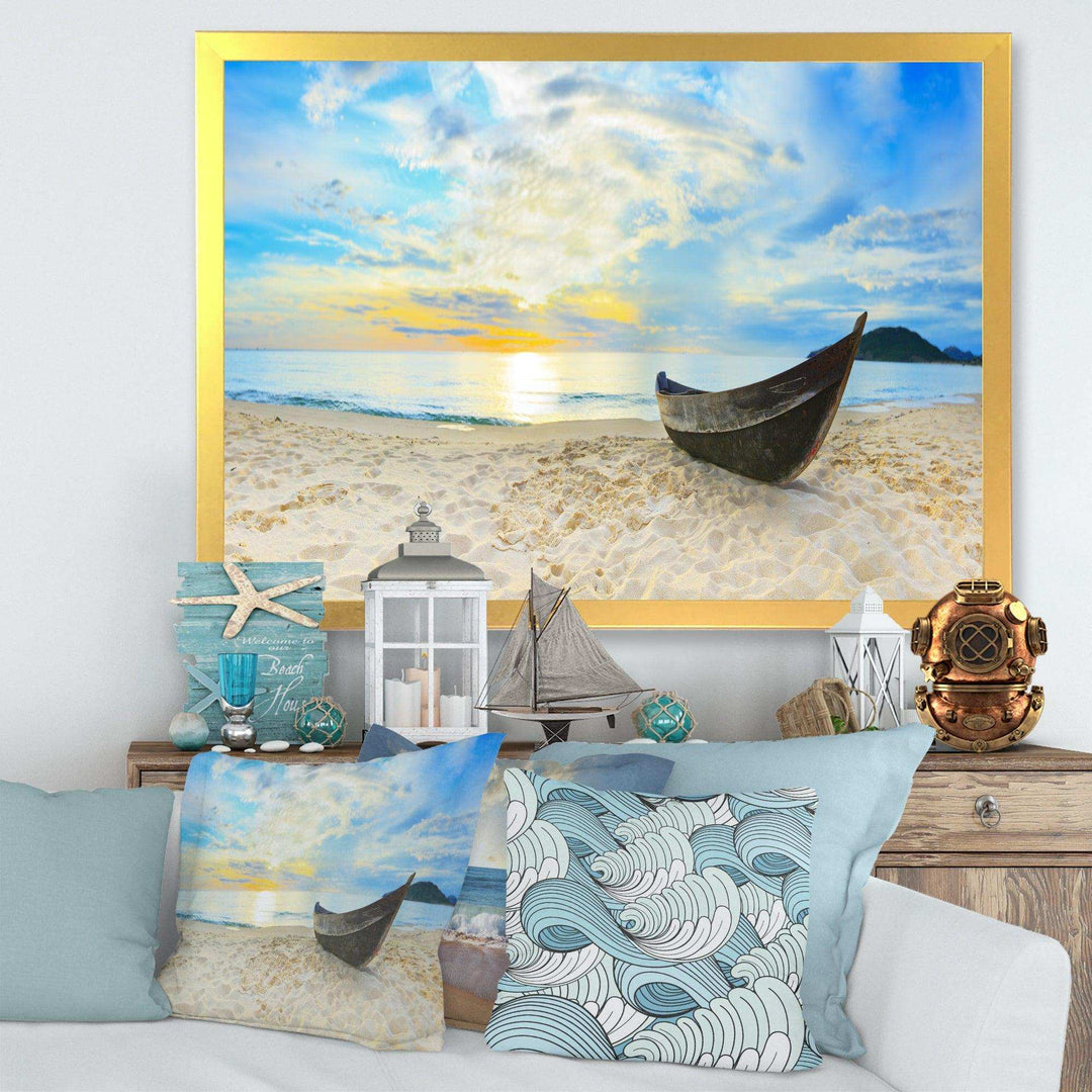 Calm Beach Panorama