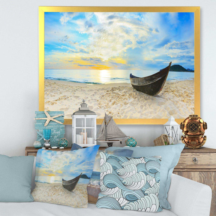 Calm Beach Panorama