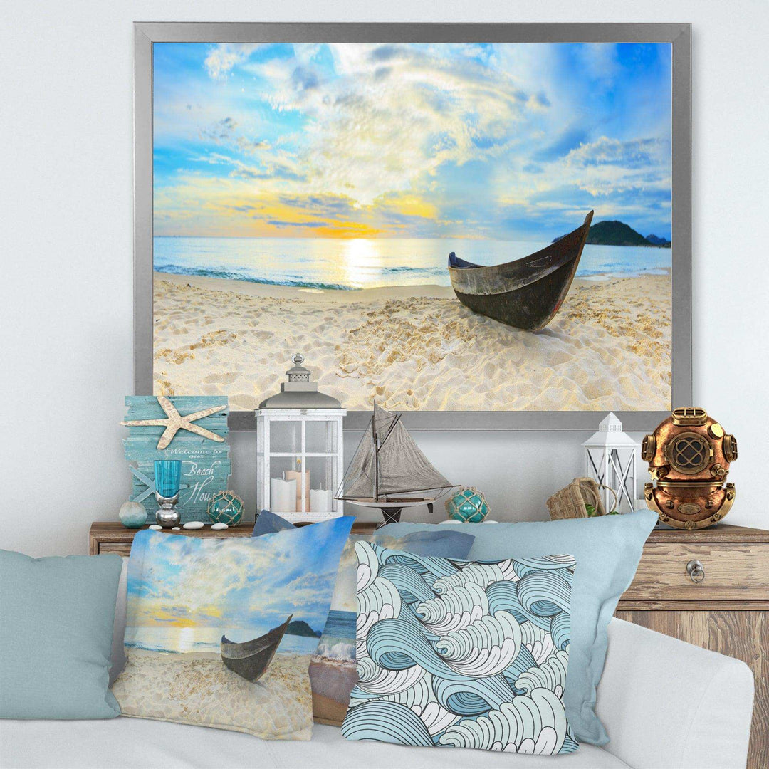 Calm Beach Panorama