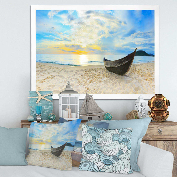 Calm Beach Panorama