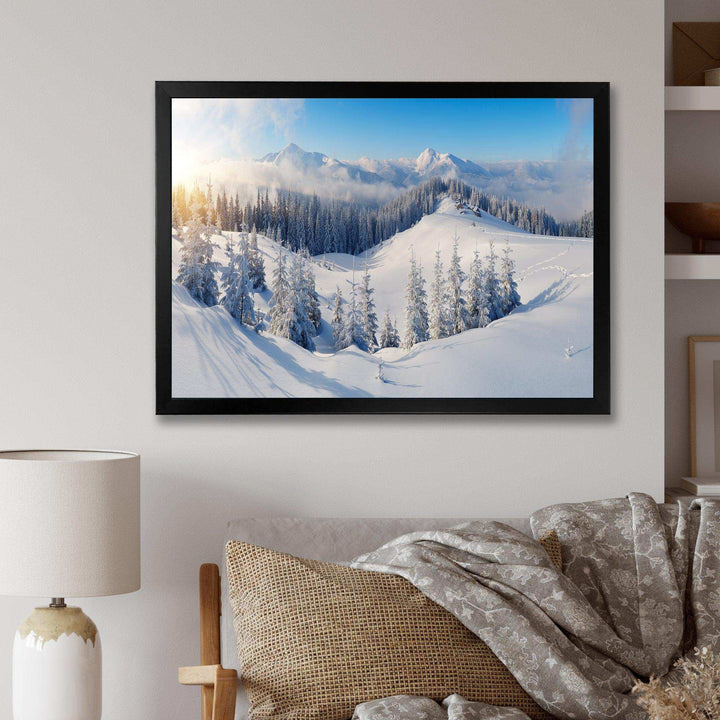 Winter Mountains Panorama