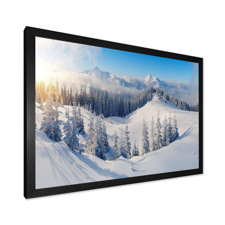 Winter Mountains Panorama