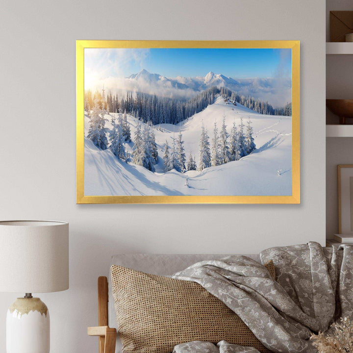 Winter Mountains Panorama