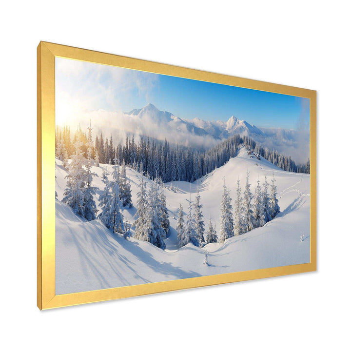Winter Mountains Panorama