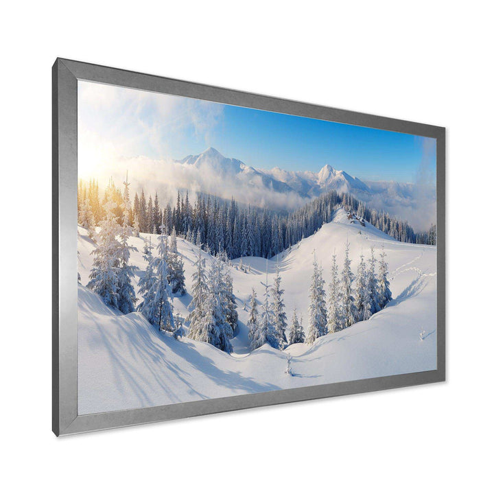 Winter Mountains Panorama