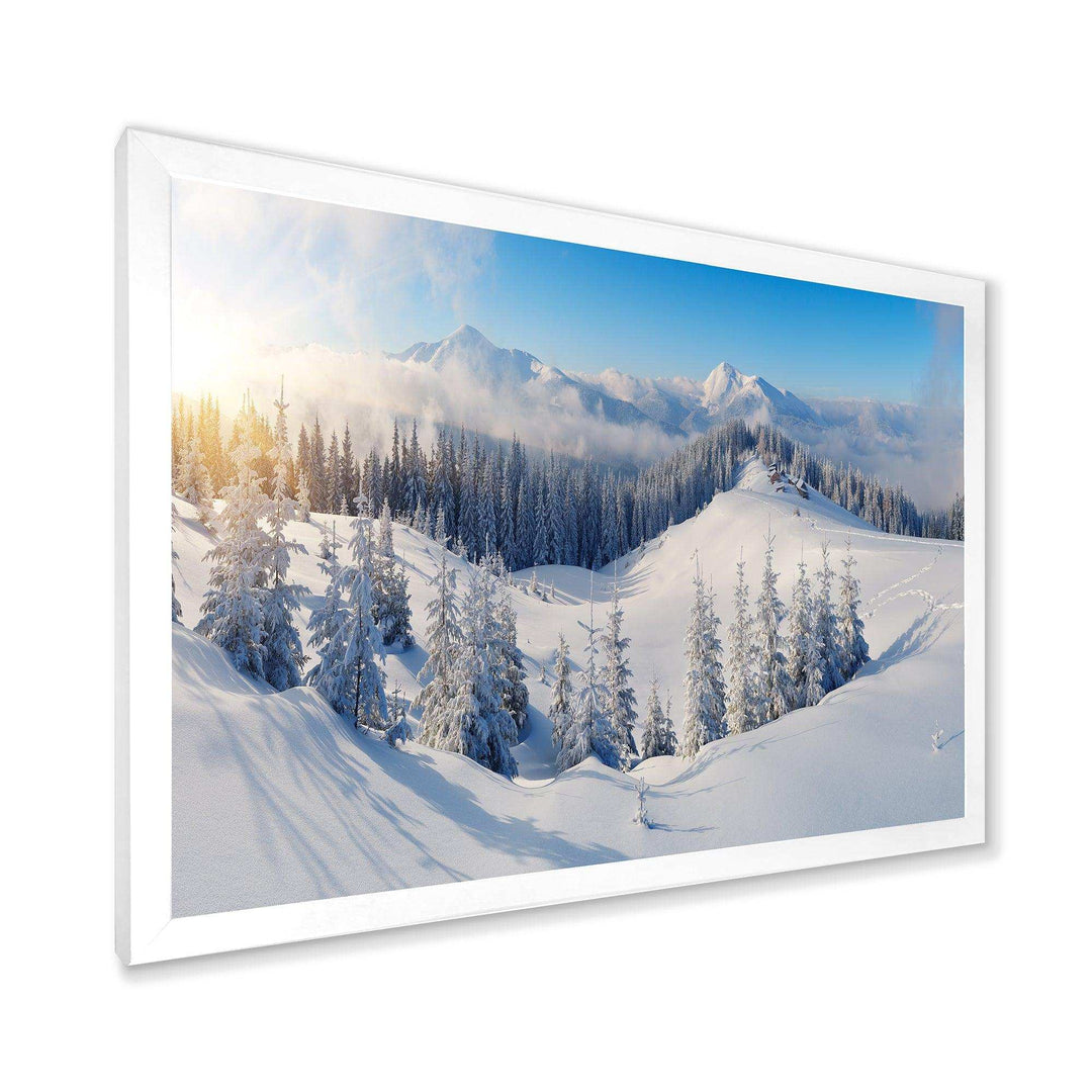 Winter Mountains Panorama