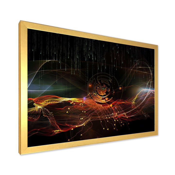 Composition of Elements - Modern Bedroom Wall Art