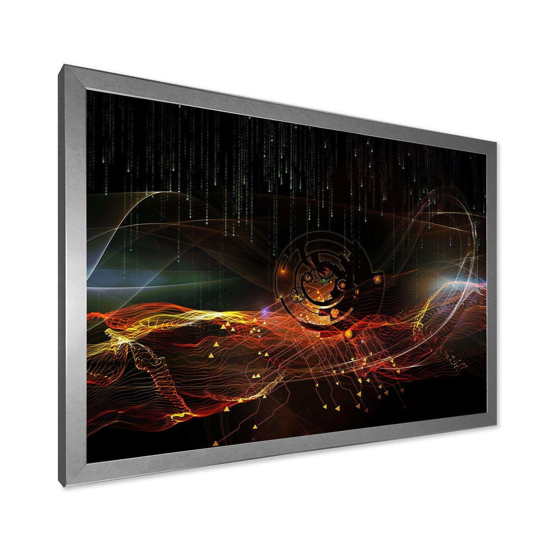 Composition of Elements - Modern Bedroom Wall Art