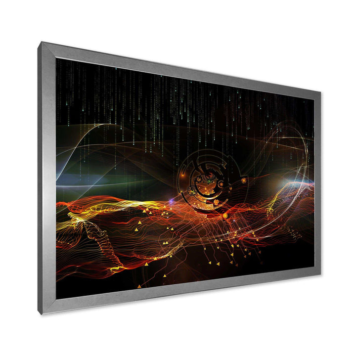 Composition of Elements - Modern Bedroom Wall Art