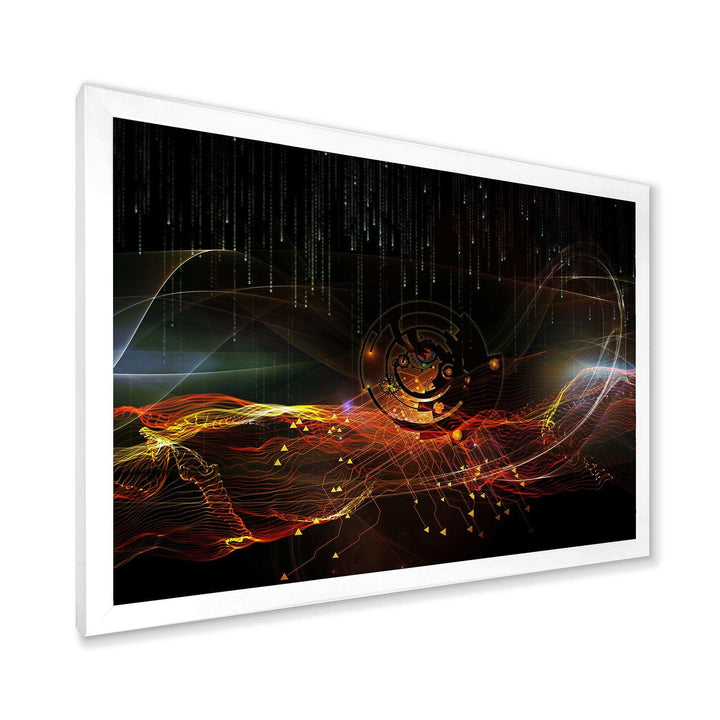 Composition of Elements - Modern Bedroom Wall Art