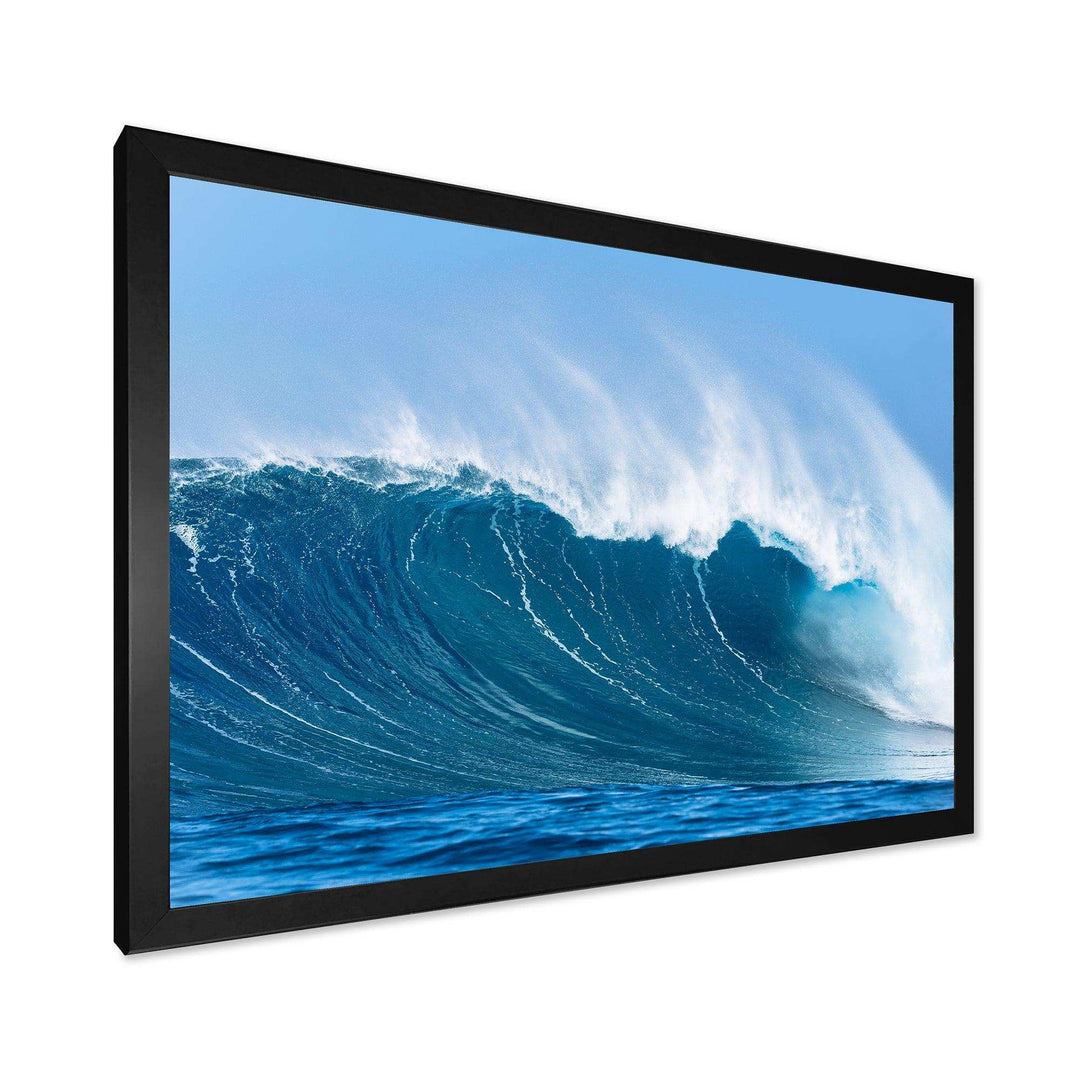 Sky Hitting Ocean Waves