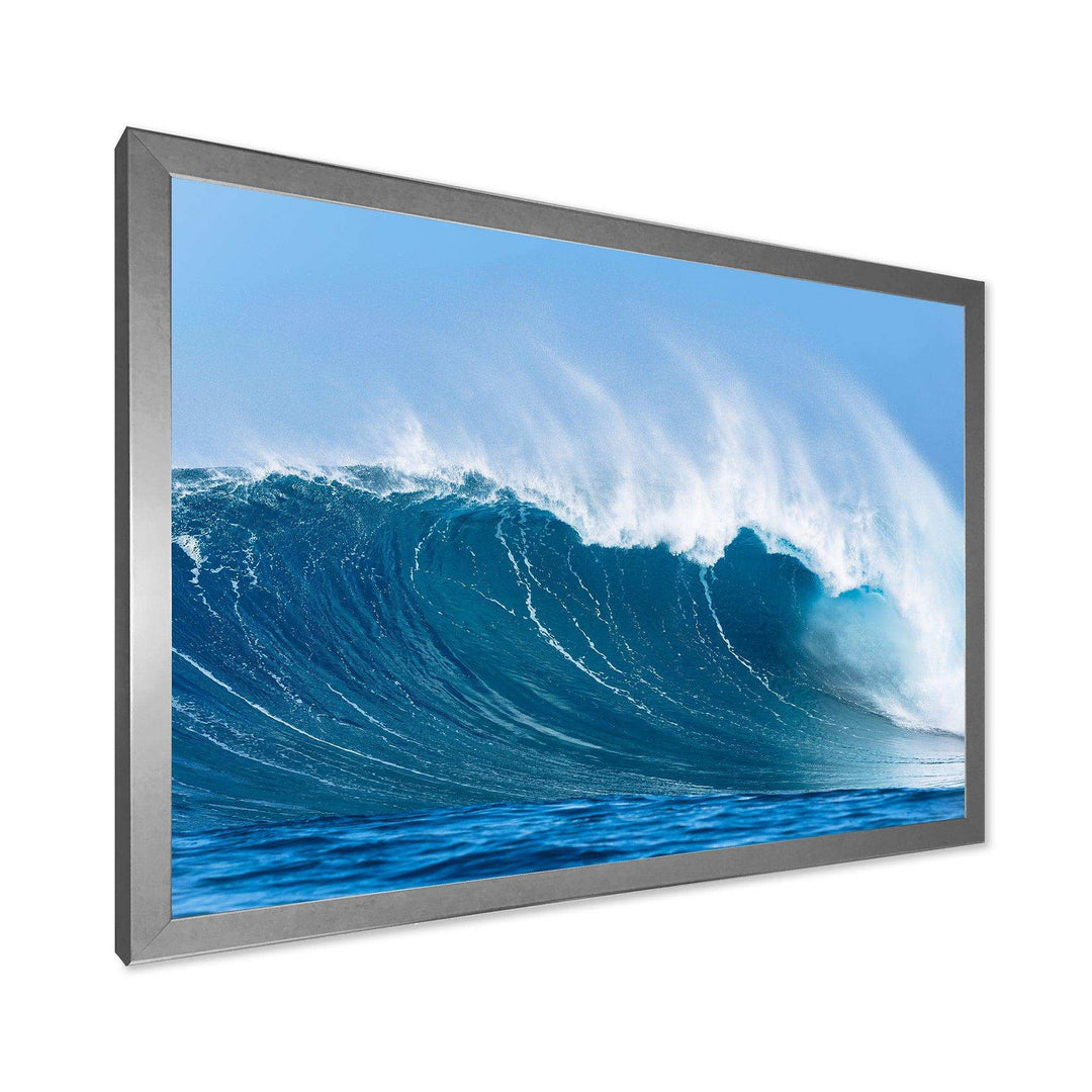 Sky Hitting Ocean Waves