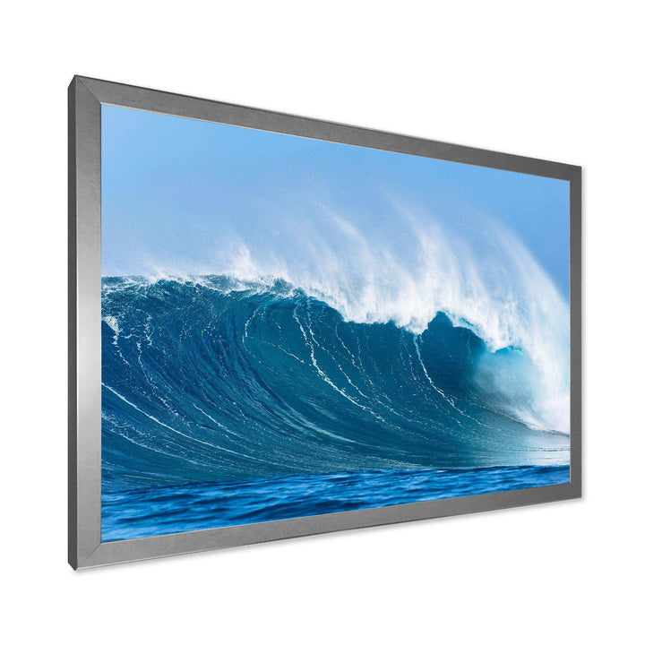 Sky Hitting Ocean Waves