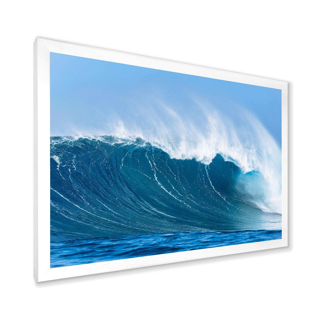 Sky Hitting Ocean Waves