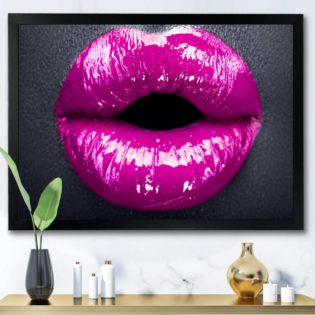 Purple Lip Makeup