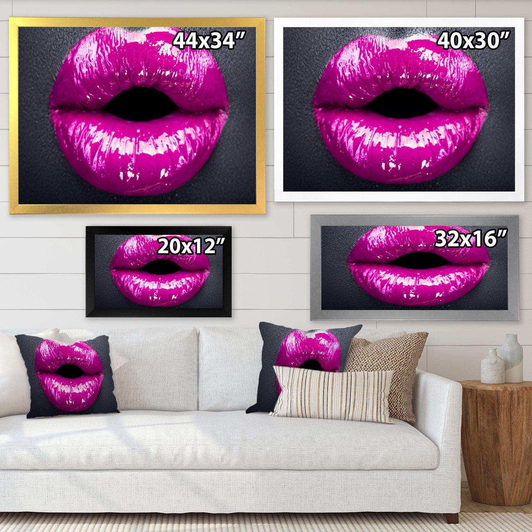 Purple Lip Makeup