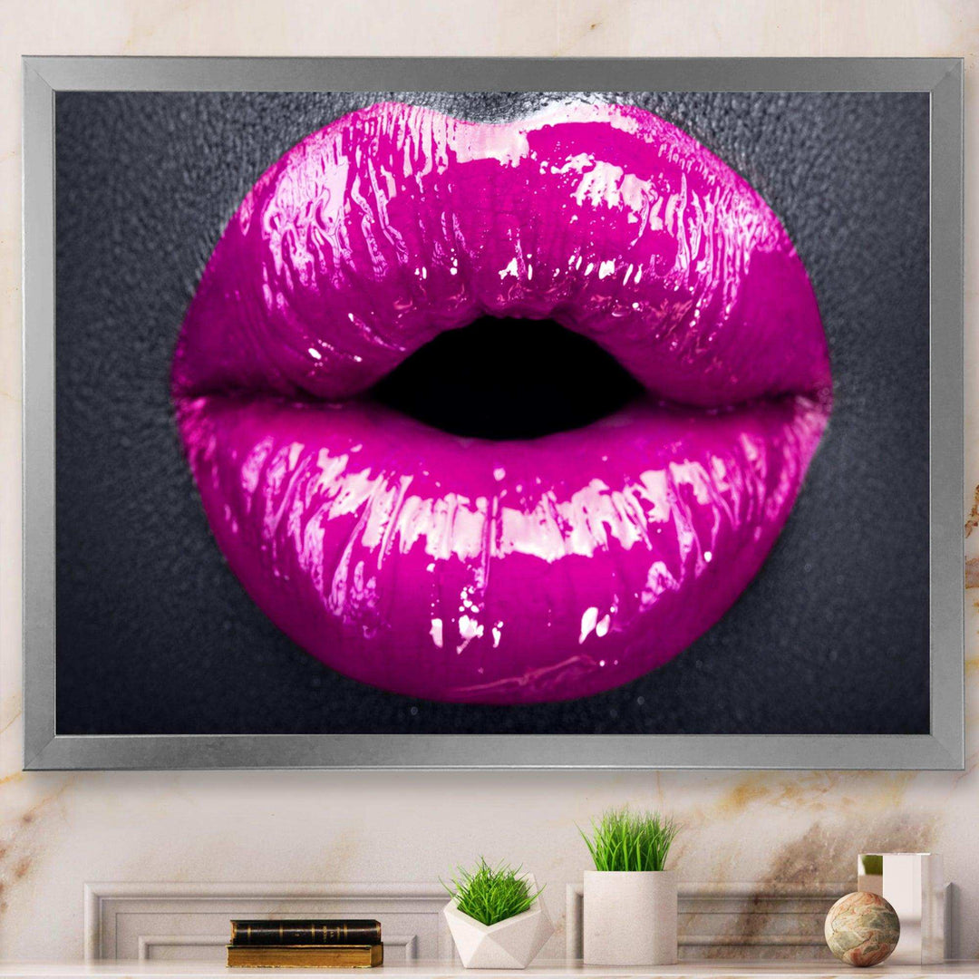 Purple Lip Makeup
