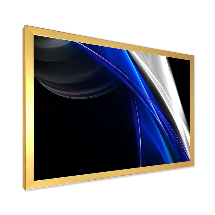 Glittering Blue Pattern - Modern Wall Art Prints