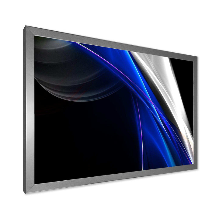 Glittering Blue Pattern - Modern Wall Art Prints
