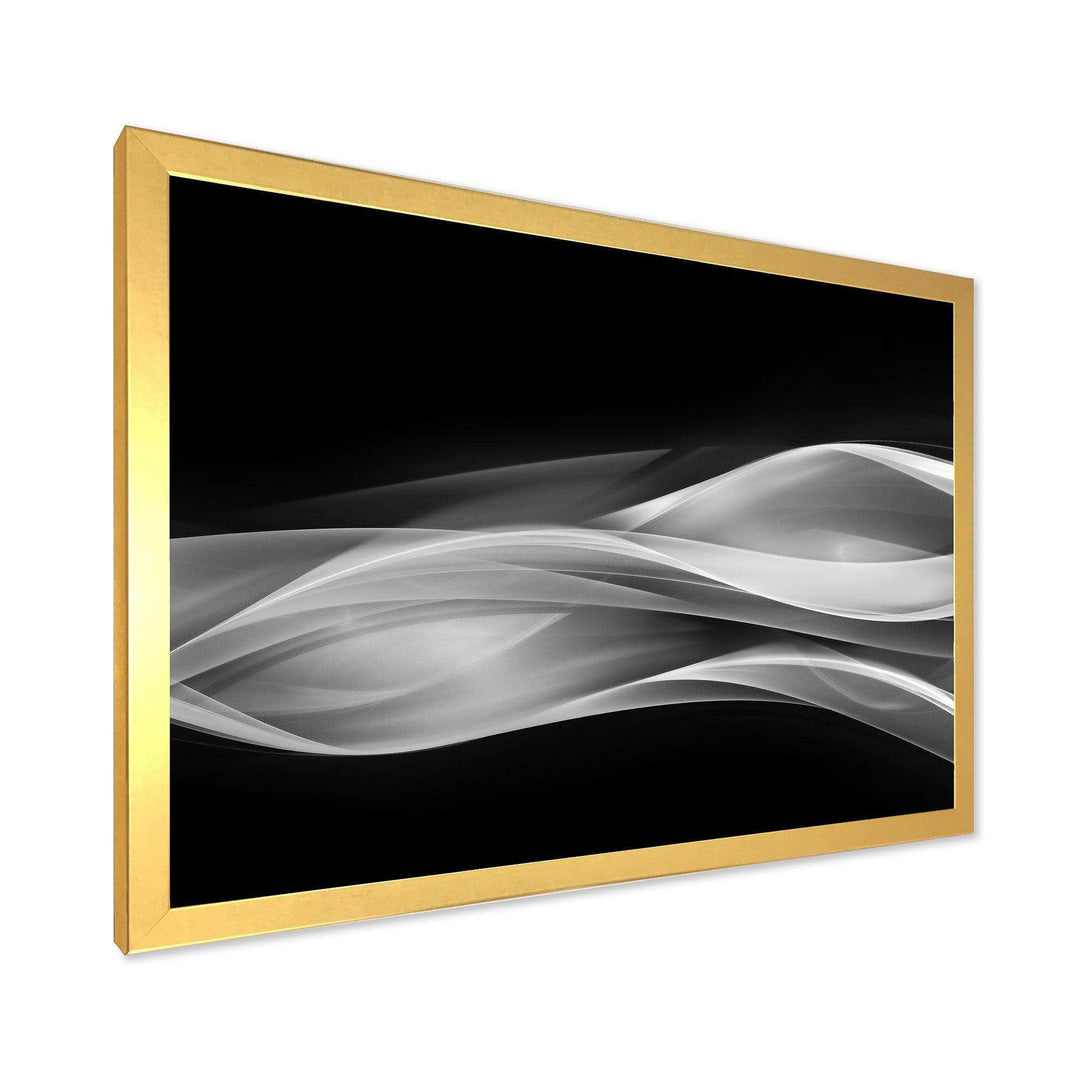 Glittering Silver Pattern - Modern Canvas Wall Art