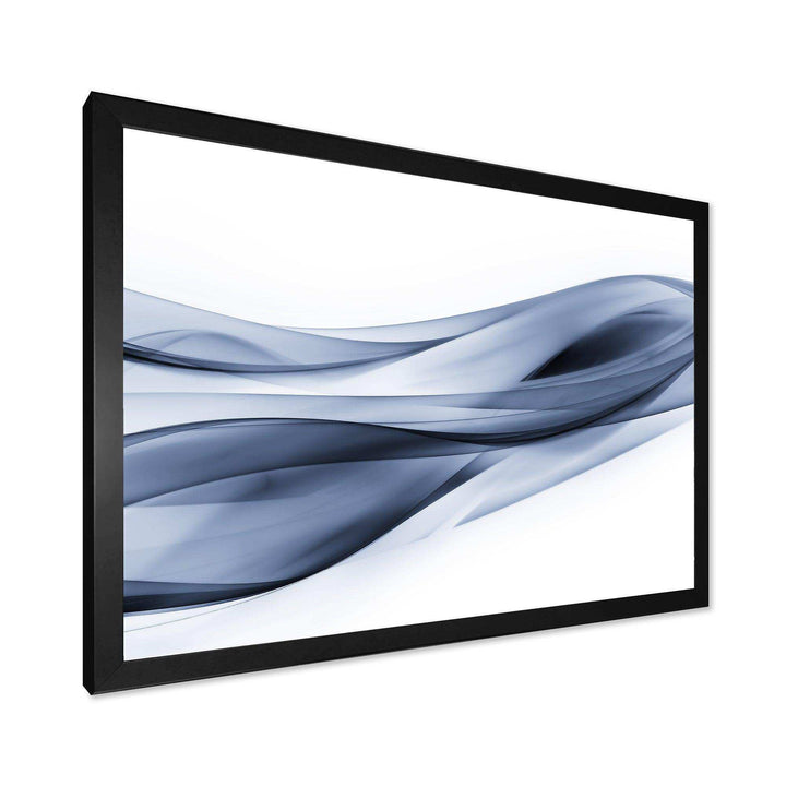Glittering Light Blue Pattern - Modern Canvas Wall Art