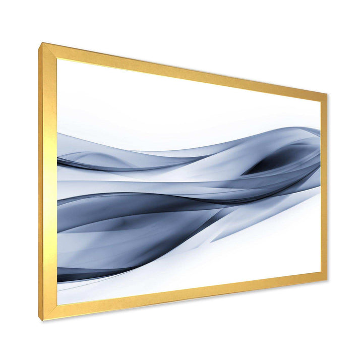 Glittering Light Blue Pattern - Modern Canvas Wall Art