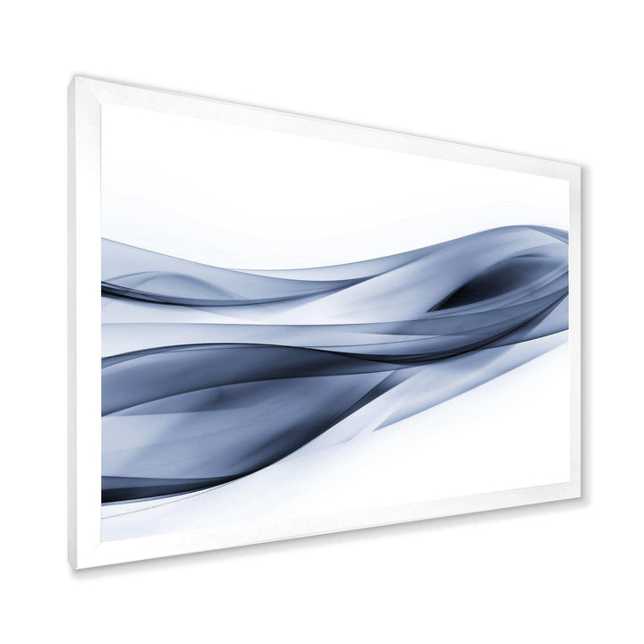 Glittering Light Blue Pattern - Modern Canvas Wall Art