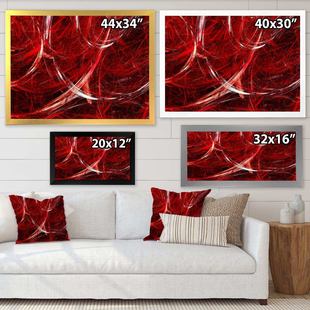 Swirling Clouds - Modern Bedroom Wall Art