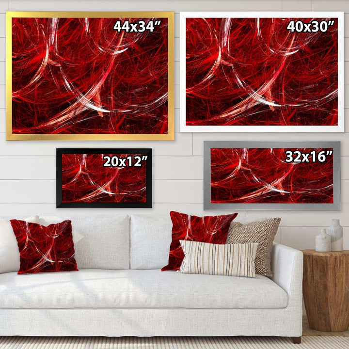 Swirling Clouds - Modern Bedroom Wall Art
