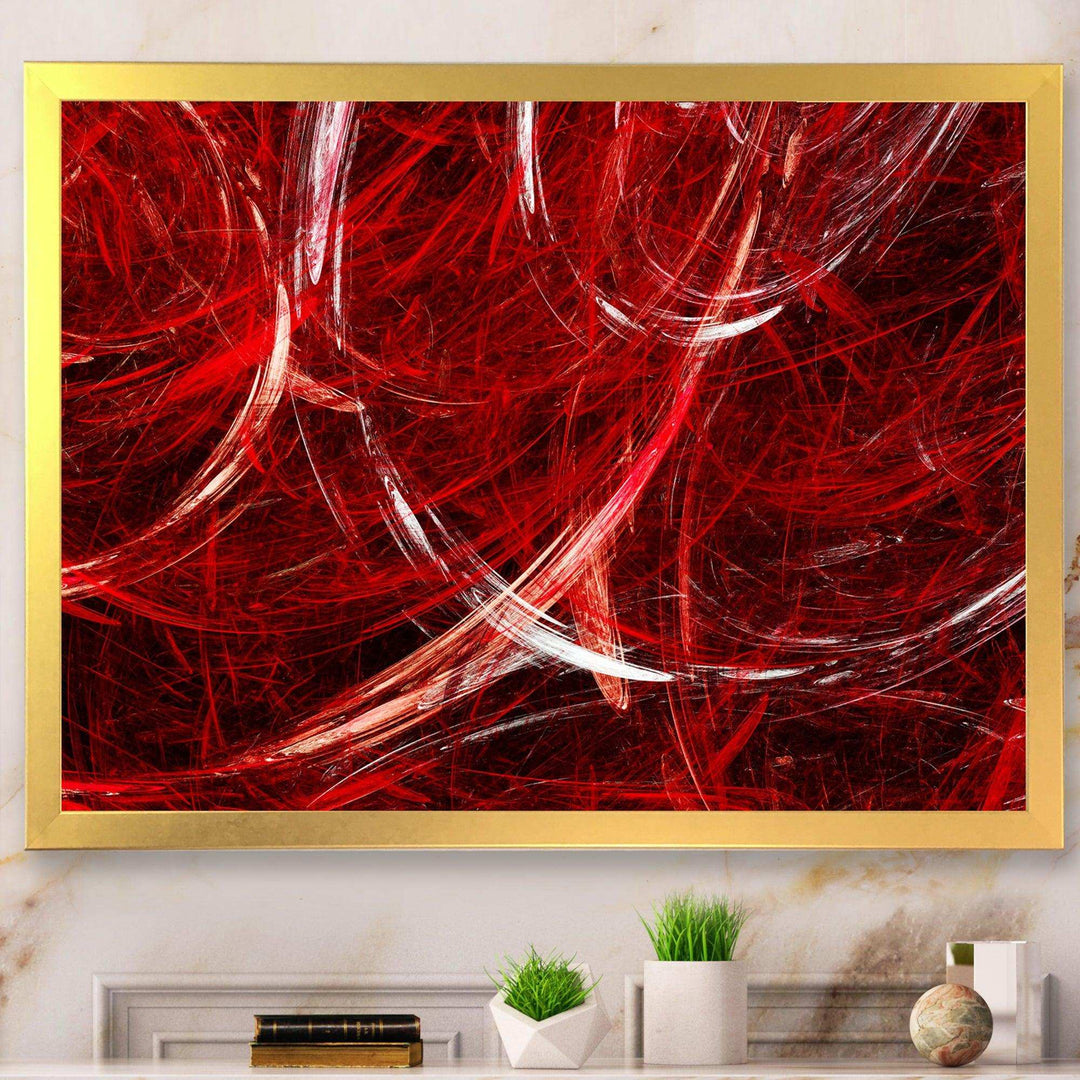 Swirling Clouds - Modern Bedroom Wall Art