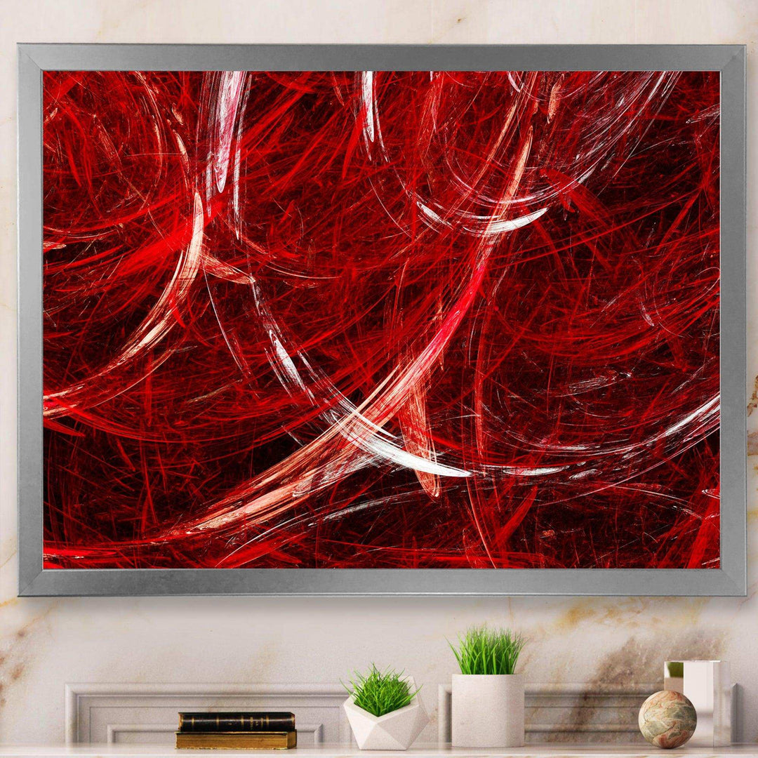 Swirling Clouds - Modern Bedroom Wall Art