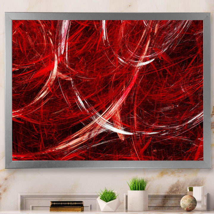 Swirling Clouds - Modern Bedroom Wall Art